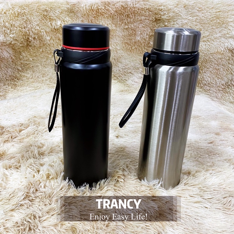 Bình Giữ Nhiệt TRANCY Bình Đựng Nước 1000ml Dung Tích Lớn Inox 304.