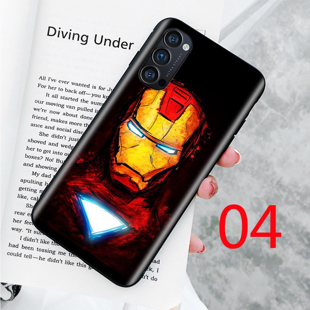 Ốp Lưng Mềm Phong Cách Iron Man Cho Samsung Galaxy Note 8 9 20 Ultra A2 Core J7 Prime Pro
