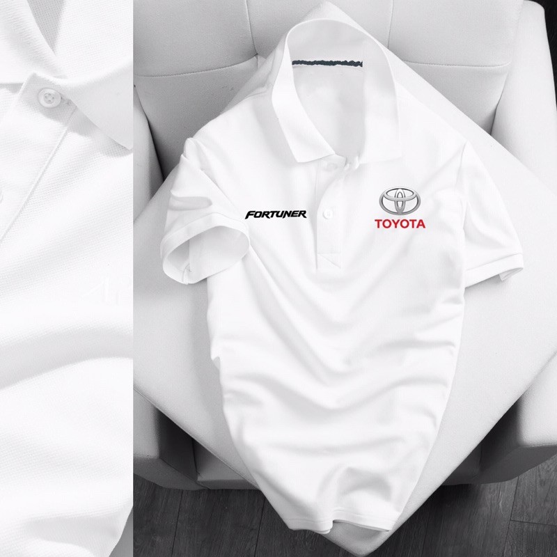 áo thun Fortuner  polo cổ bẻ cao cấp dày dặn co dãn thoáng mát tốt