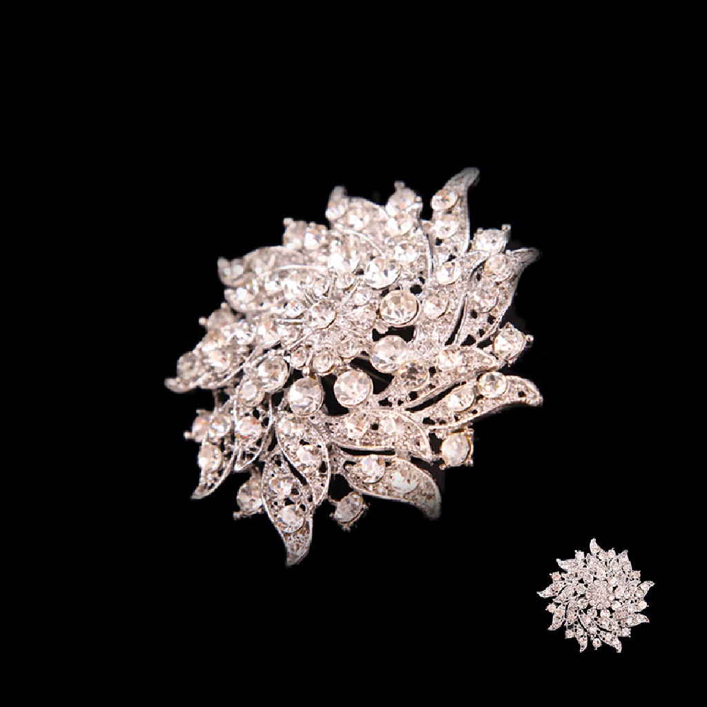 [NFPH] Trâm Cài Áo Đính Đá Pha Lê Phong Cách Vintage Cho Nữ