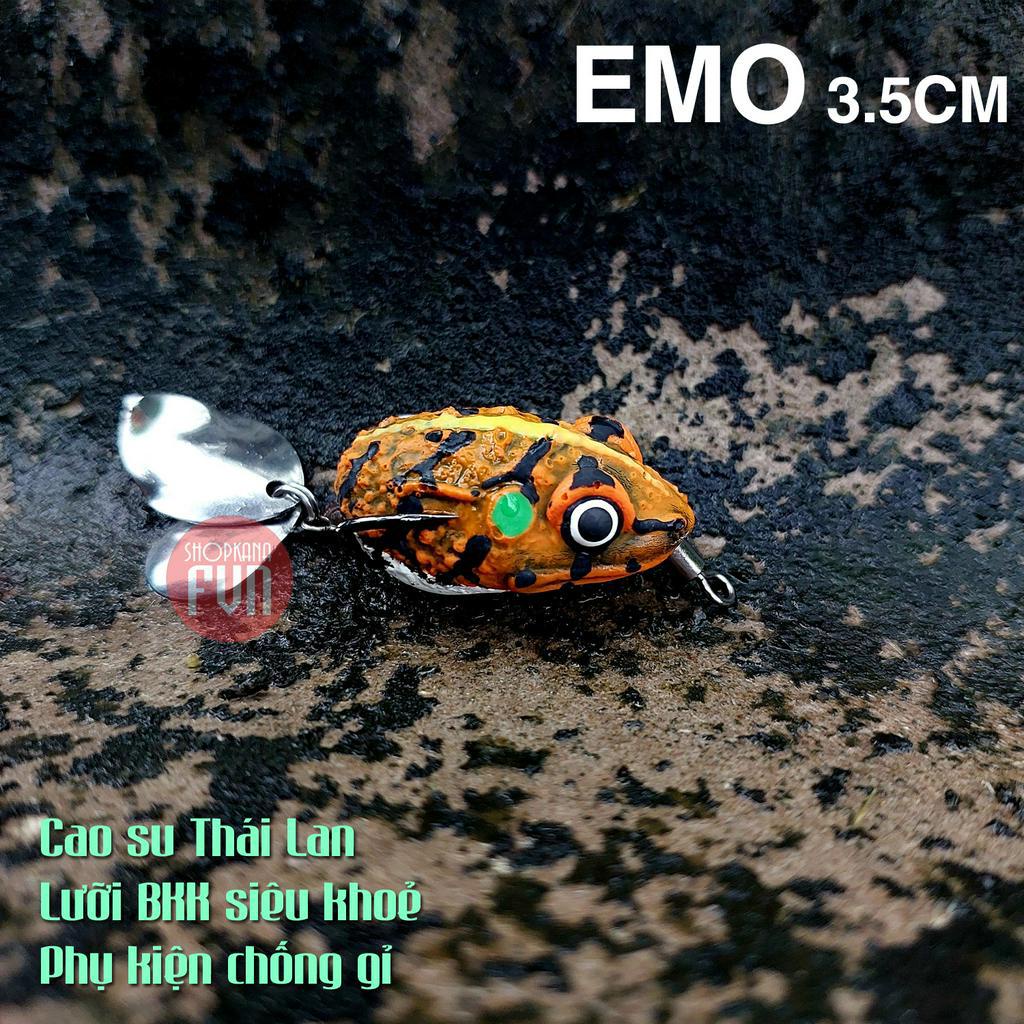 SIÊU HOT, Mồi nhái hơi Emo BJ 3.5cm (Chất lượng Thái Lan, giá cực rẻ)