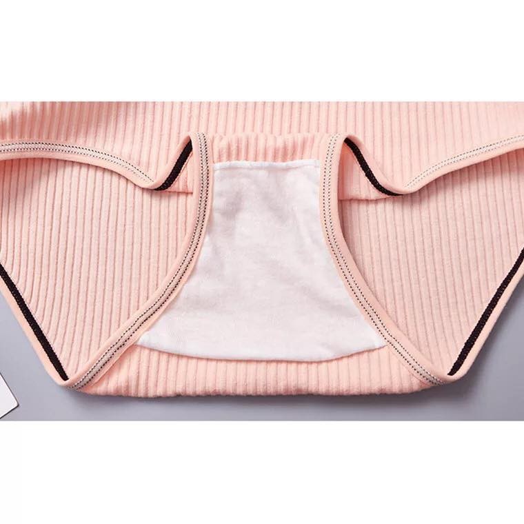 [Set 10 quần] Quần lót nữ Muji cotton gân tăm phối nơ xinh | BigBuy360 - bigbuy360.vn