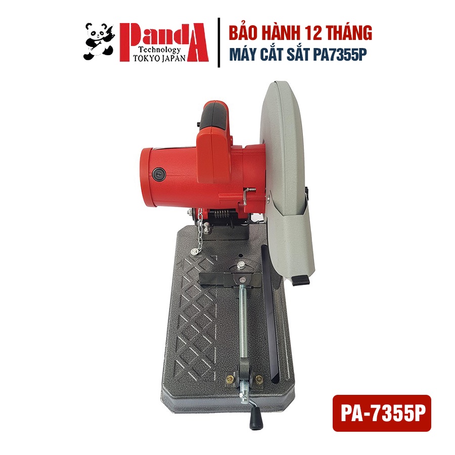 Máy cắt sắt 45 độ PANDA PA7355P công suất 2600W bàn cắt dày TẶNG kèm lưỡi