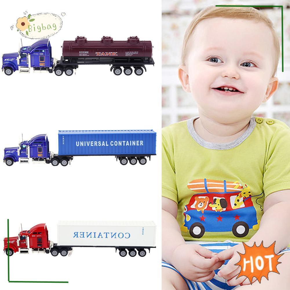 Đồ chơi mô hình xe container bằng hợp kim tỉ lệ 1: 65