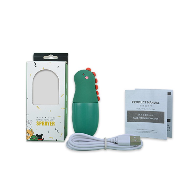 M003. MÁY XỊT KHOÁNG MINI CẦM TAY- KHỦNG LONG 3 MÀU | BigBuy360 - bigbuy360.vn