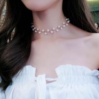 DFGF Chuyền Phối Hạt Thanh Lịch Cho Cô Dâu