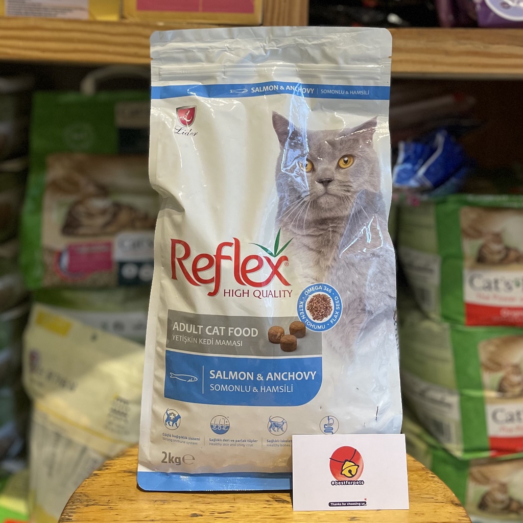 Hạt Reflex Adult dành Cho Mèo trưởng thành - Túi 2kg chính hãng