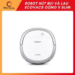 Robot Hút Bụi Và Lau Ecovacs Ozmo 11 Slim Màu Trắng