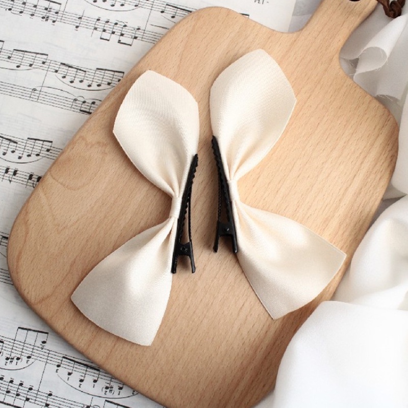 Kẹp tóc hình nơ dễ thương phong cách Hàn Quốc