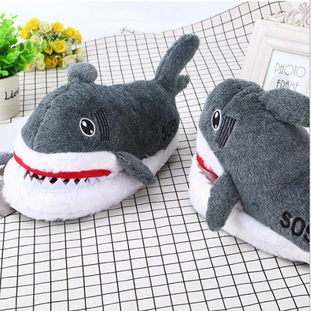 Dép Đi Trong Nha - Dép Trong Nhà Cá Mập siêu Cute MK0809