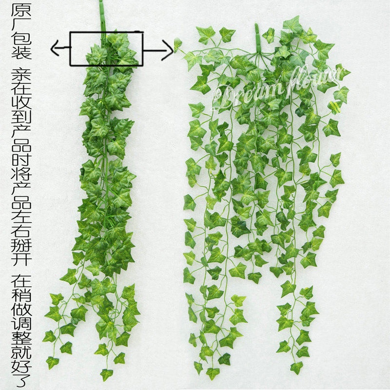 Dây Hoa Lan Giả Bằng Nhựa Treo Tường Trang Trí