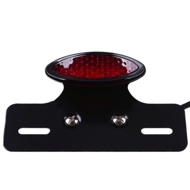Đèn hậu xe máy - đefn hậu độ mặt trăng có kèm pad biển số