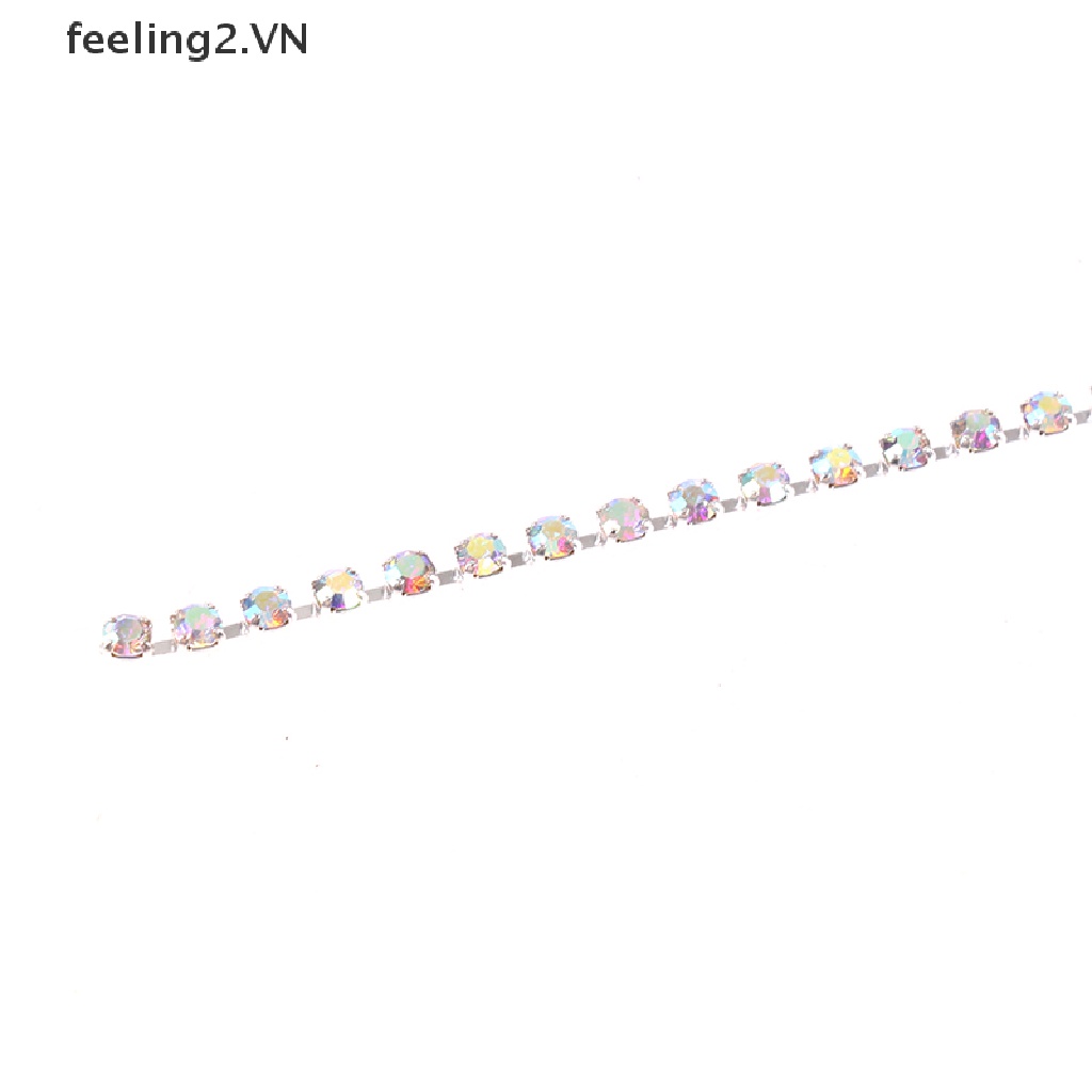 Dây Xích Vàng / Bạc 23cm Đính Móng Tay Thời Trang