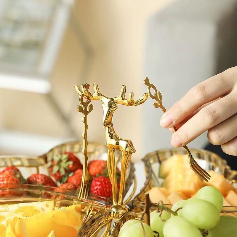 Đĩa Đựng Trái Cây/ Bánh Kẹo Bằng Nhựa Khung Sắt Nghệ Thuật Thời Trang Cao Cấp Có Thể Tháo Rời Phong Cách Mới Sang Trọng Sáng Tạo Cho Phòng Khách/Quán Cà Phê