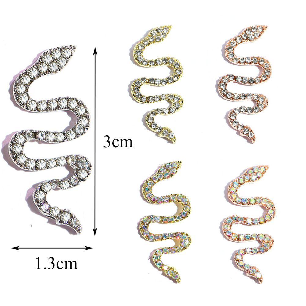 1 Phụ Kiện Trang Trí Móng Tay Nghệ Thuật 3D Nhiều Màu Thời Trang Chất Lượng Cao