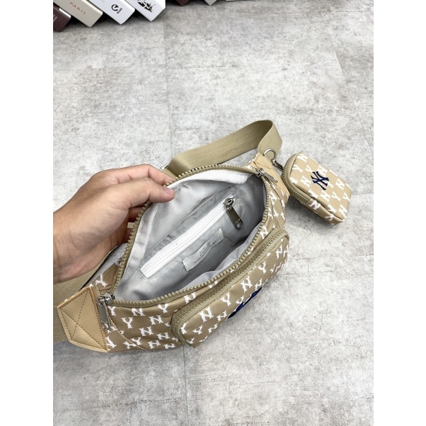 Túi bào tử đeo chéo NY B438 thời trang Nam Nữ đầy đủ tất cả màu