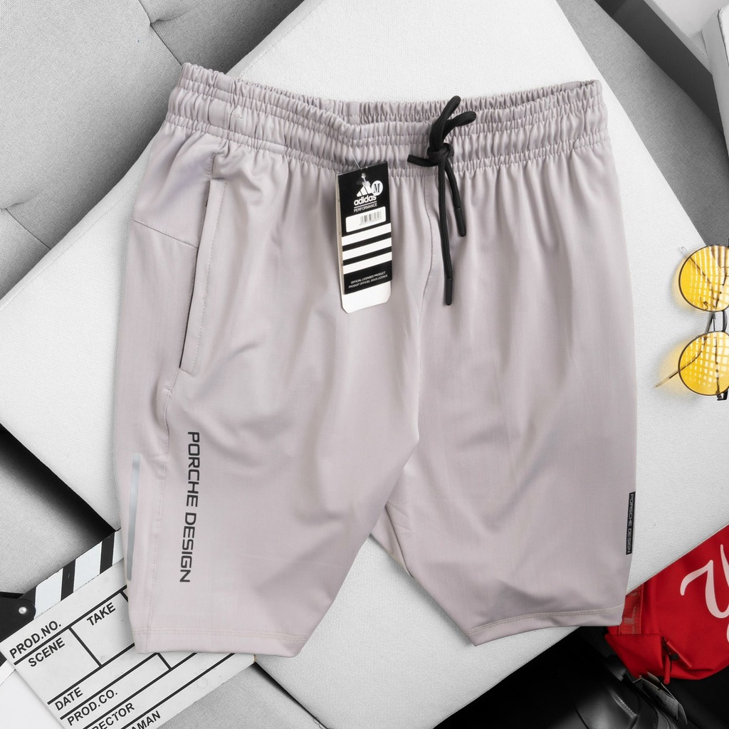 (nhiều mẫu lựa chọn) Quần short thể thao - Quần đùi nam trơn lạnh co dãn màu đen