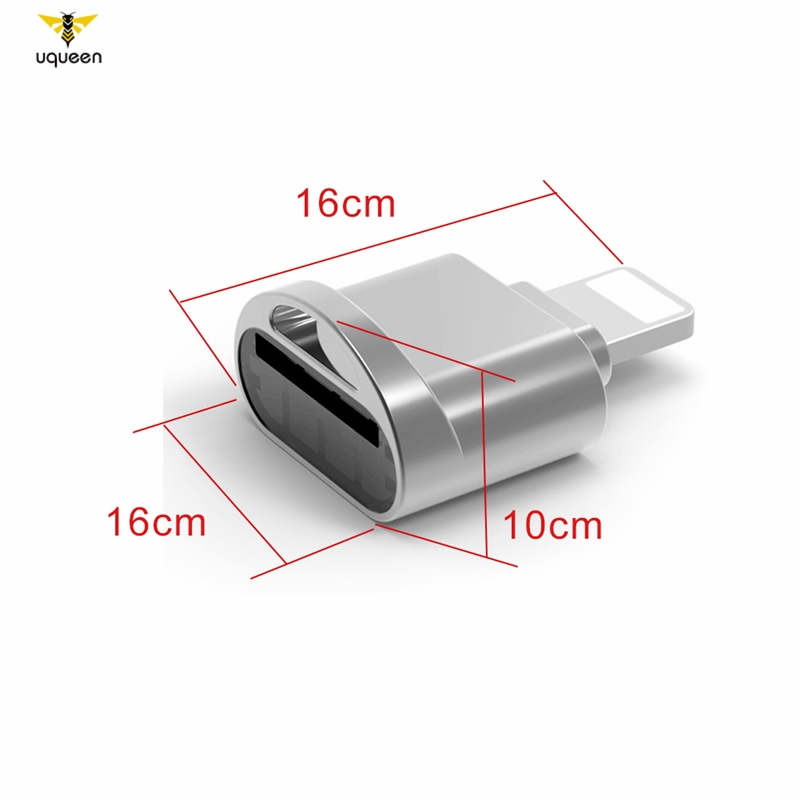 Đầu Đọc Thẻ Nhớ SD TF Usb 3.1 Cho Iphone