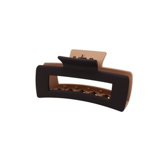 Kẹp tóc vuông size lớn phối 2 màu Su.N Accessories