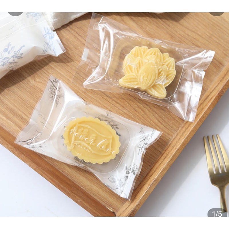 100 túi đựng bánh dứa 7x12cm