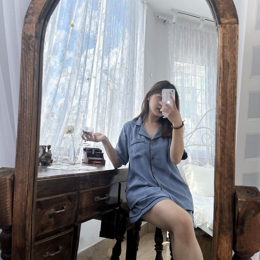 Đồ nữ mặc nhà Lilac Space Gray Pyjama Set