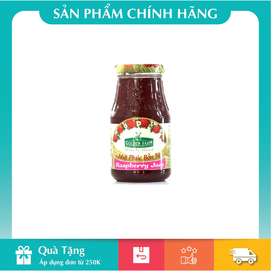 [HÀNG CHÍNH HÃNG] Mứt Phúc Bồn Tử Golden Farm