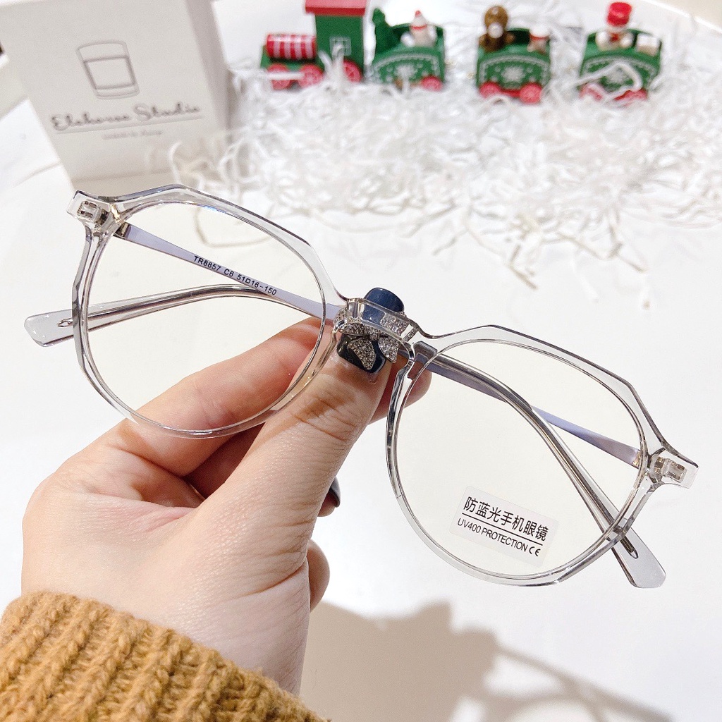 Mới Kính Mát Chống Ánh Sáng Xanh Phong Cách Hàn Quốc Jz8857