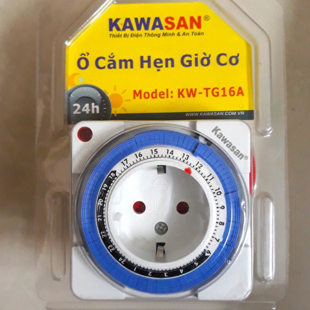 Ổ CẮM ĐIỆN HẸN GIỜ KW-TG16A KAWASAN