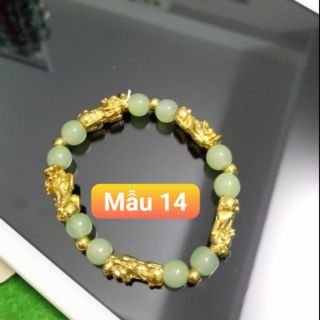 Sale lớn 250 mẫu chuỗi hạt đeo tay phong thủy vòng xâu chuỗi đeo tay nam nữ may mắn