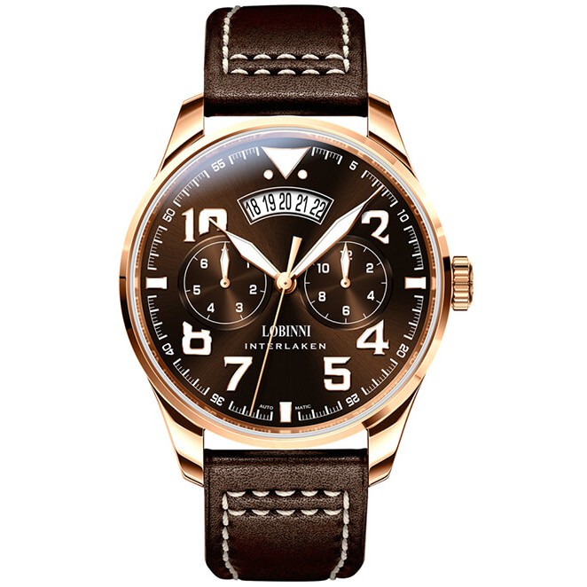 Đồng hồ nam chính hãng Lobinni No.16051B-4