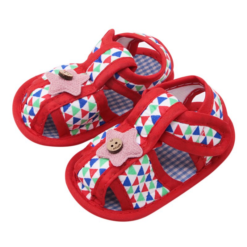 Giày sandal đế mềm phong cách Hàn Quốc xinh xắn dành cho bé