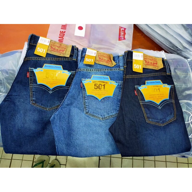 Quần Jean Dài Levis 501 Nhập Khẩu Chất Lượng Cao Dành Cho Nam