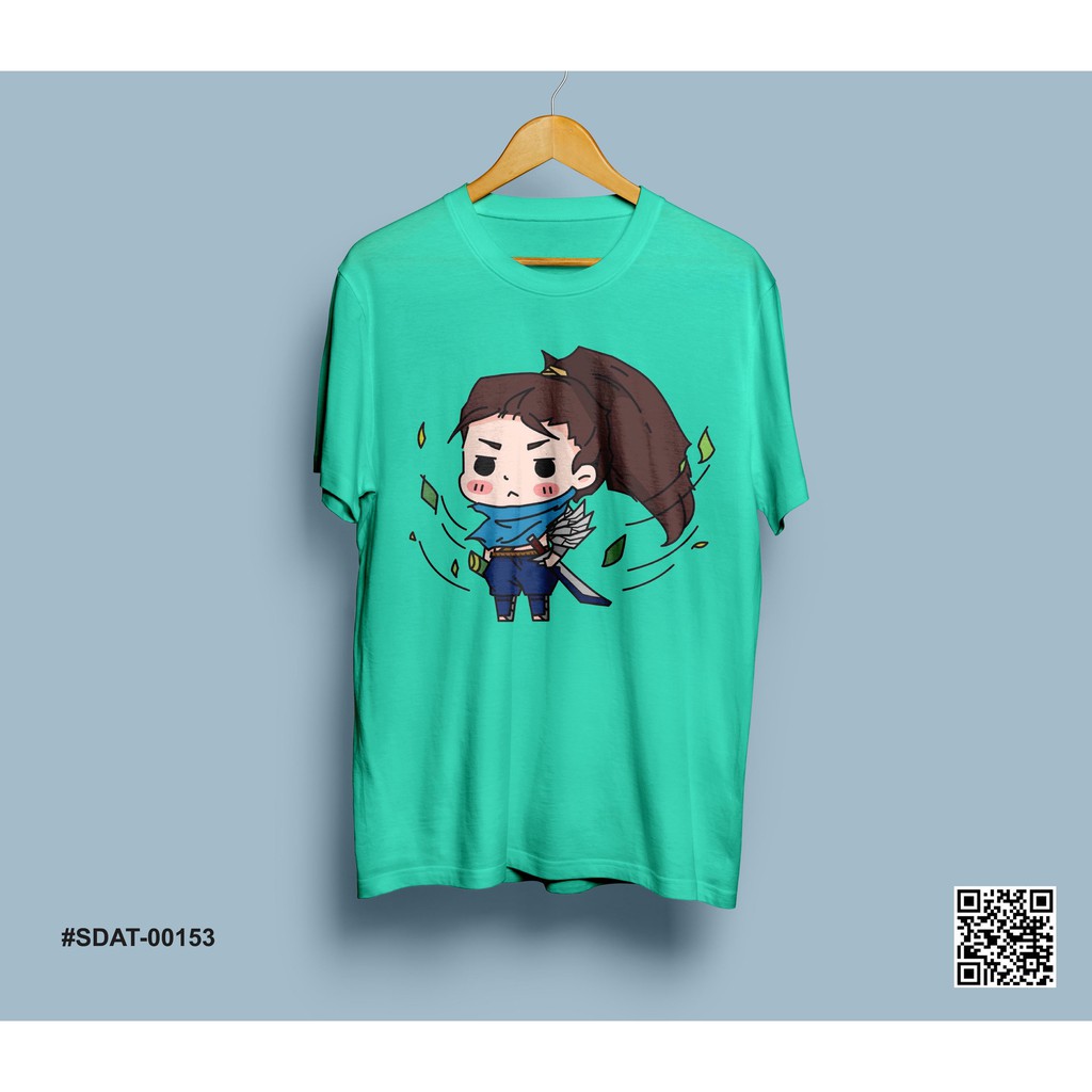 Áo Thun - Gaming - LOL - Yasuo Cao Cấp - Unisex