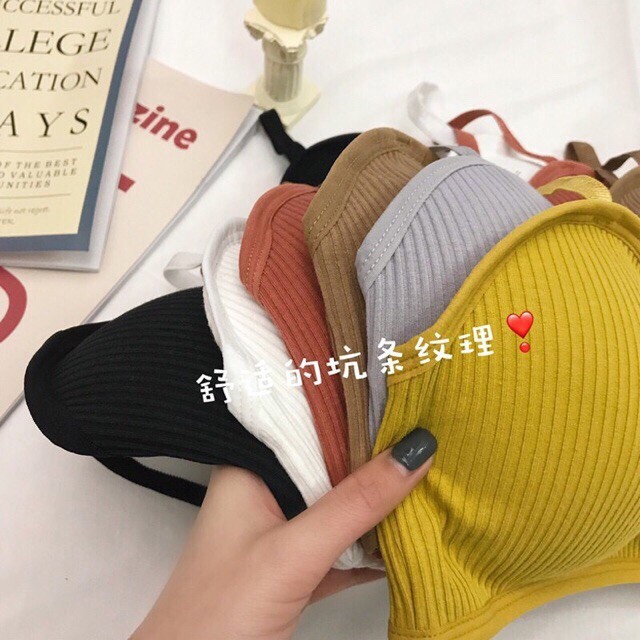 Áo Bra Gân Cúp Tròn Ngực Mẫu Mới 8836 giá tốt