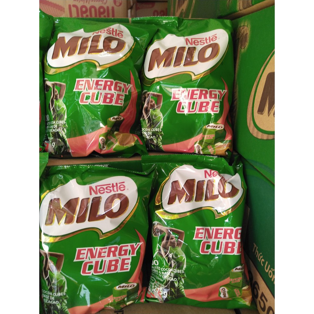 Kẹo Milo ❤FREESHIP ❤ Kẹo - milo cube thái , Cube 100 viên/gói, milo