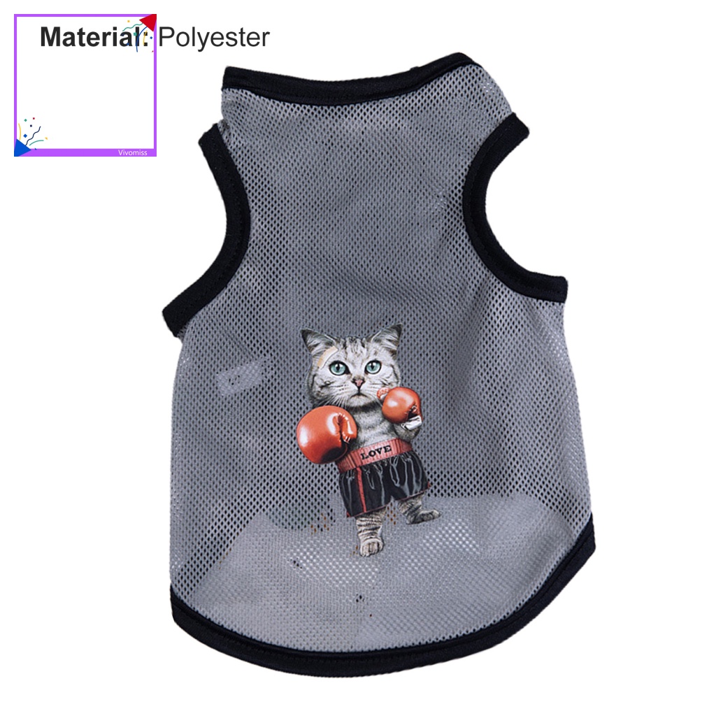 Áo Thun Lưới Cỡ Lớn In Hình SpongeBob Cún Nhiều Màu Sắc Trang Trí Mùa Hè Cho Cún Cưng