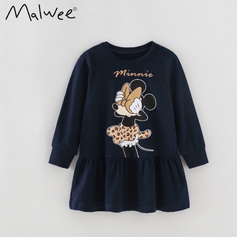 VÁY bé gái MINNIE ĐUÔI CÁ SIÊU ĐẸP HÀNG CAO CẤP ĐỦ SIZE 2-7T