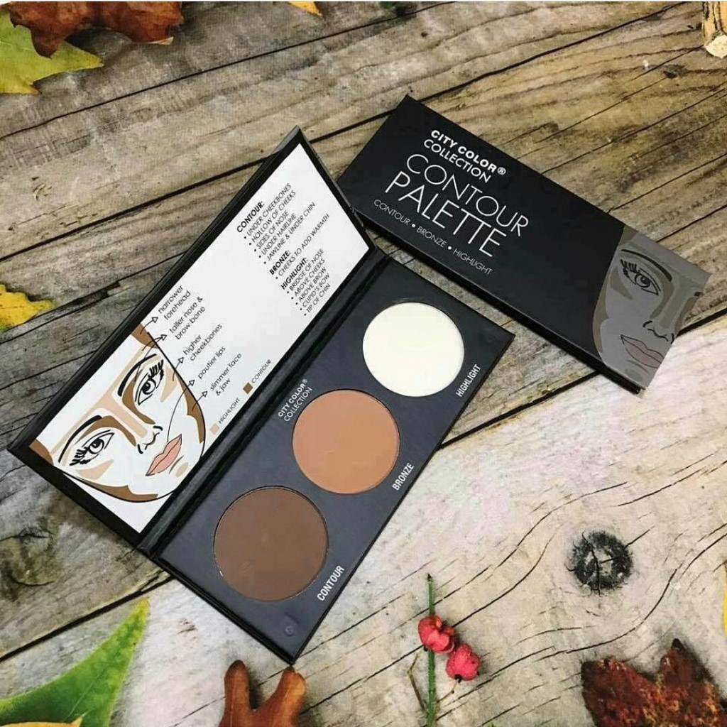 PHẤN TẠO KHỐI  CITY COLOR CONTOUR PALETTE