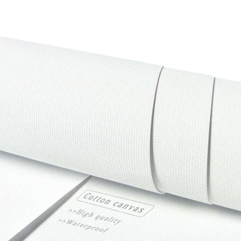 Tranh Vải Bạt Treo Tường In Hình Lông Vũ Màu Hồng Phong Cách Bắc Âu Trang Trí Nhà Cửa