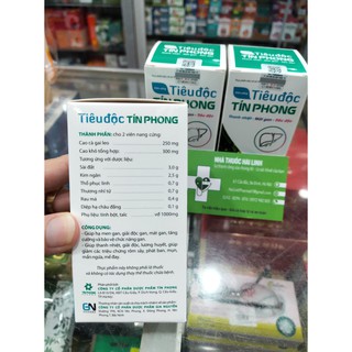 Viên uống tiêu độc Tín Phong
