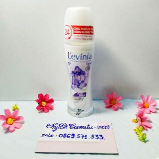 Lăn khử mùi Levinia L'evinia tím đục 65ml