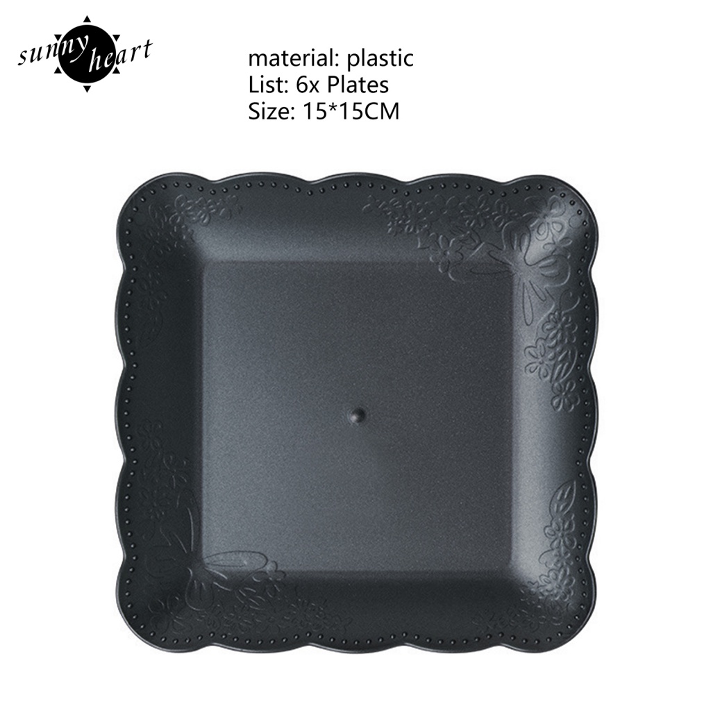 Sunnyheart Đĩa Đựng Trái Cây / Snack Để Bàn Đa Năng Có Thể Tái Sử Dụng Cho Nhà Bếp