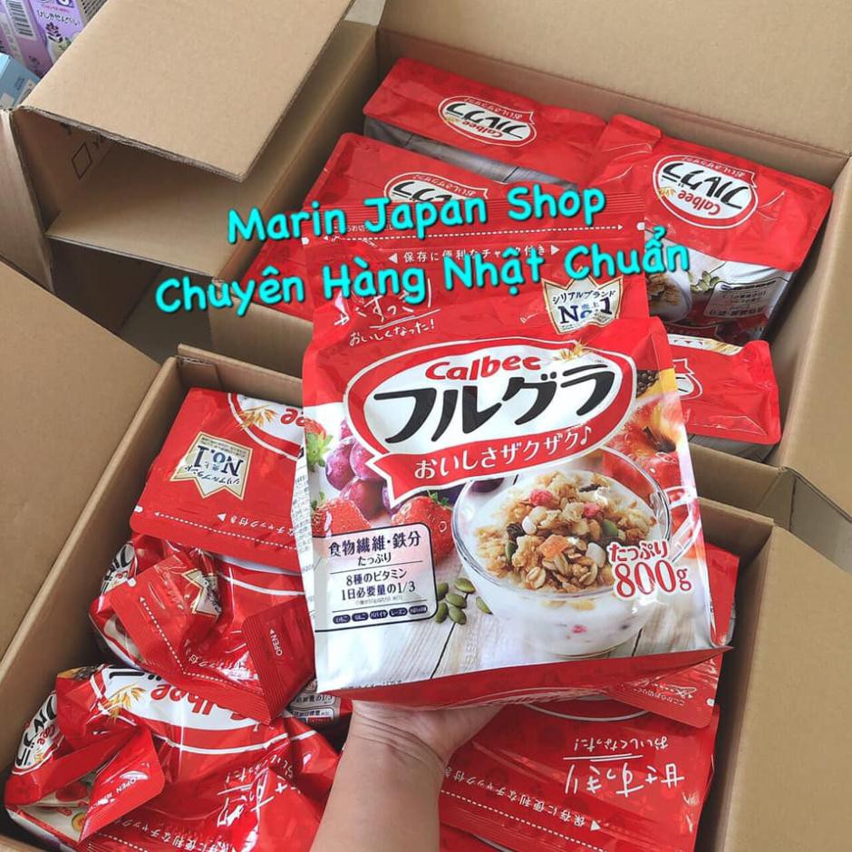 Ngũ cốc Calbee, Ngũ cốc hoa quả Calbee 800gr Nhật Bản