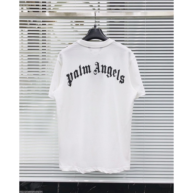 Áo Phông Nam Hình Gấu Palm Angels Siêu Đẹp - Áo Phông Nam Cổ Tròn Palm Angels Thời Trang Siêu Hot