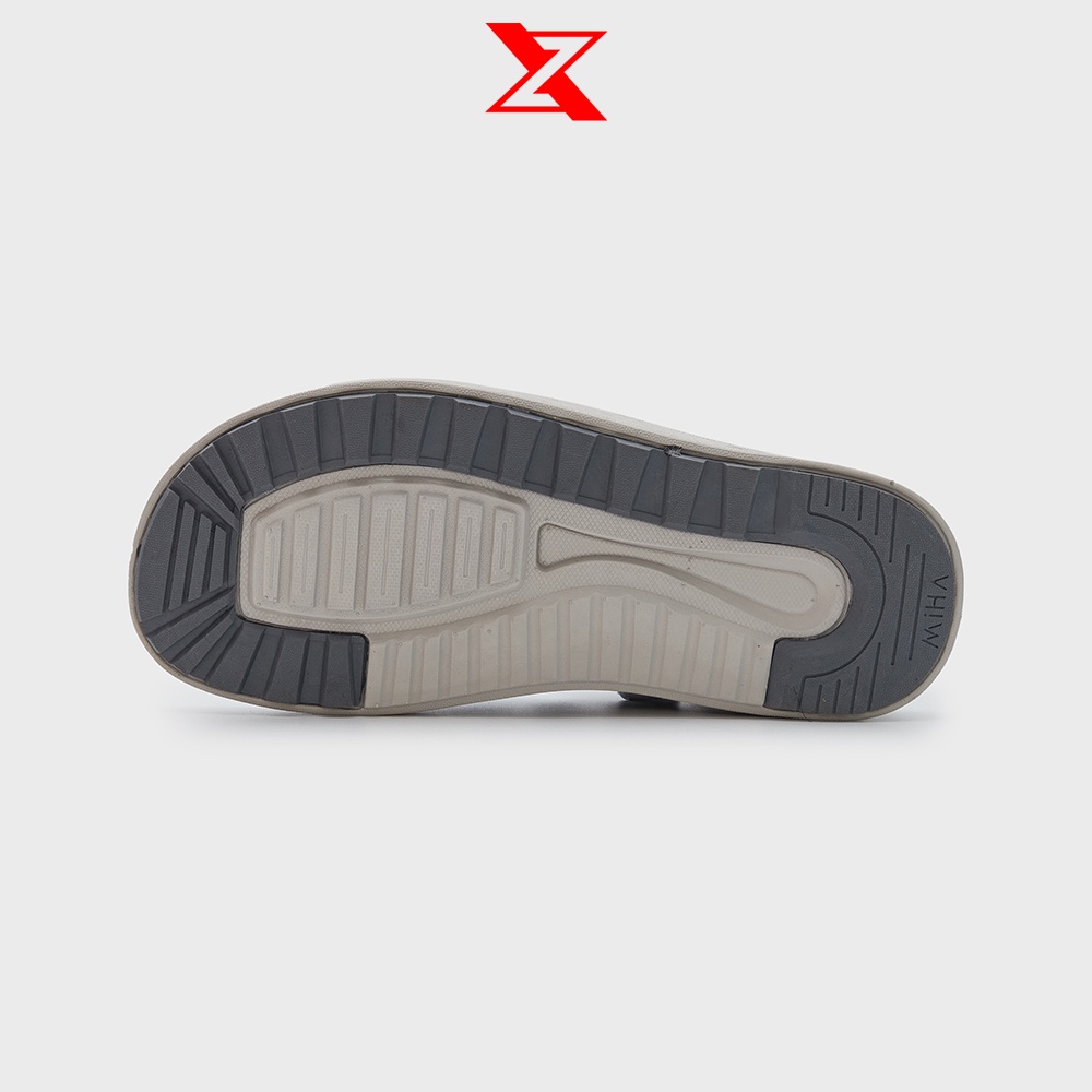 Sandal ZX Meta 2822 Streetwear quai dán All Grey & Black Grey