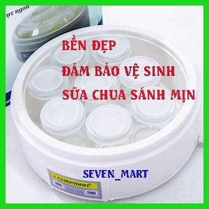 Máy Làm Sữa Chua Chefman Sánh Mịn Thơm Ngon - Tặng Kèm Cốc