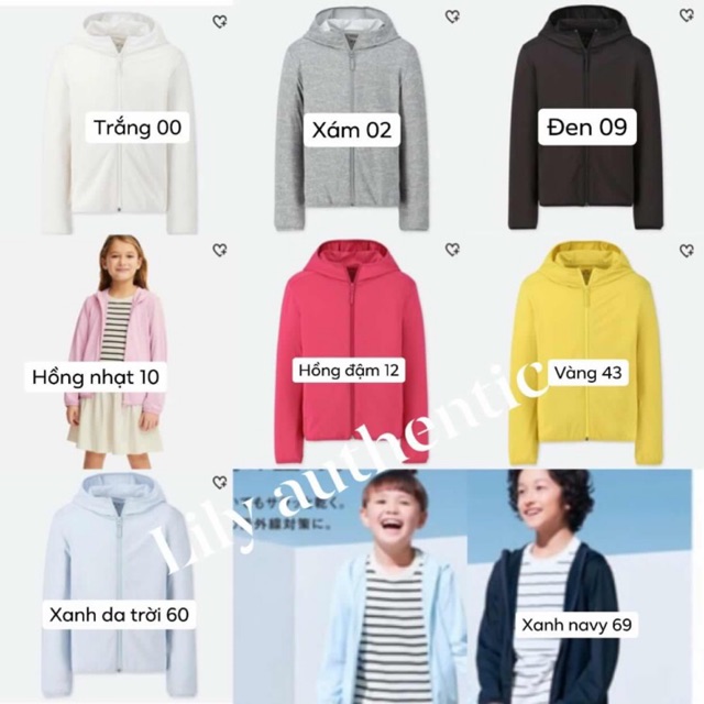 Áo chống nắng kid Uniqlo