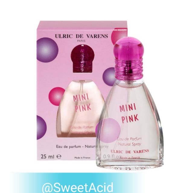 Nước hoa Pháp Mini Pink Ulric De Varens