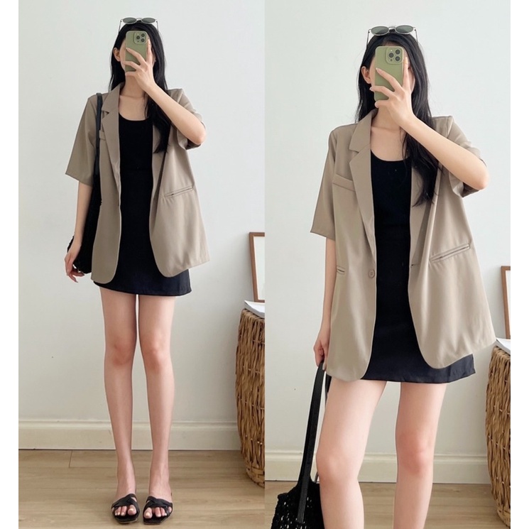 Áo blazer 1 cúc (9661) _ A0527 | BigBuy360 - bigbuy360.vn