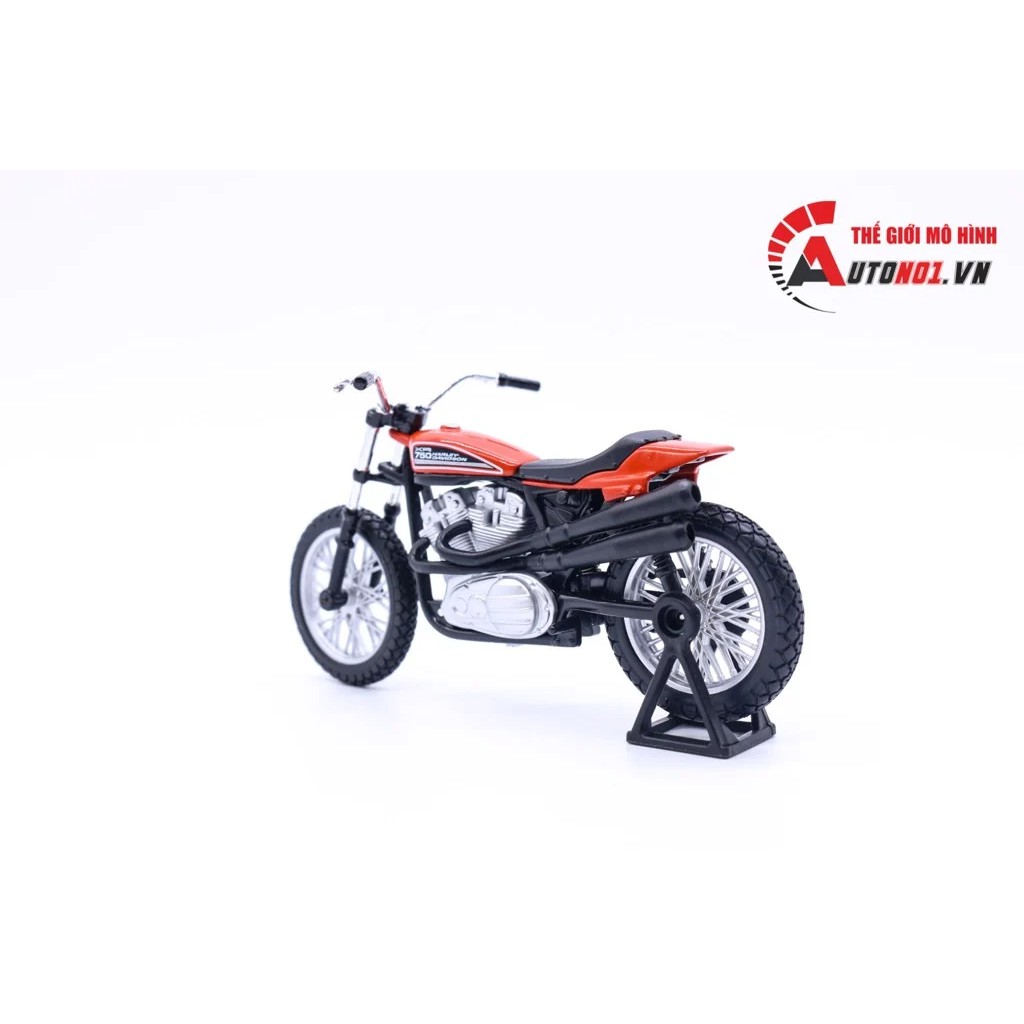 MÔ HÌNH HARLEY DAVIDSON 1972 XR750 RACING BIKE 1:18 MAISTO 3600